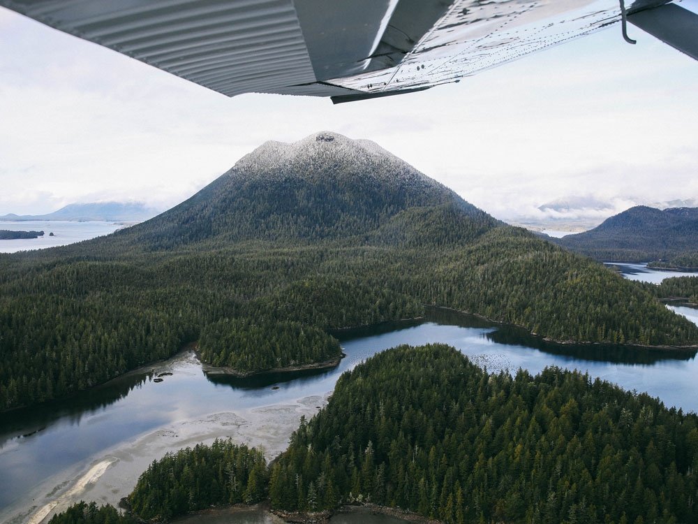 Atleo Air flight Wild Salmon Auction