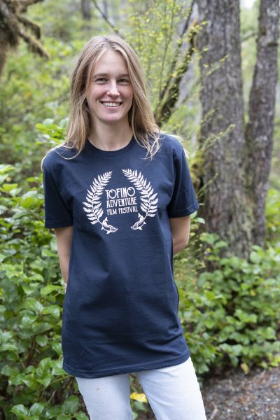 CA TAFF T-SHIRT FRONT BLUE